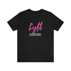 Lyft T-shirt | Lyft Tee | Lyft Driver | Delivery Driver | Gift for