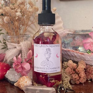 Aphrodite’s Charm Oil ~ Intention Oil, Ritual Oil, Aphrodite Oil, Aphrodite Perfume, Aphrodite Spell, Goddess Oil, Love Oil, Come to Me Oil