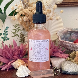 Glamour Witch Oil ~ Intention Oil, Ritual Oil, Glamour Oil, Glamour Magic, Beauty Oil, Attraction Oil, Love Oil, Come to Me Oil, Goddess Oil