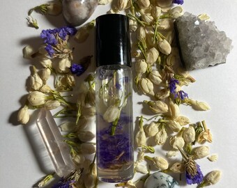 Dark Enchantress Oil ~ Ritual Oil for Dark Feminine Energy, Alignment, Higher Self, Attraction Oil, Glamour Magic, Dark Feminine Oil