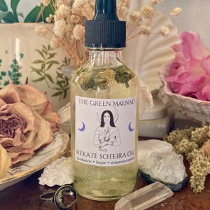 Hekate Oil ~ Ritual Oil, Hecate Oil, Goddess Oil, Deity Work, Hellenism, Hecate Soteira, Spell Oil, Witchcraft Oil, Witchcraft Supplies