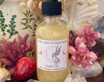 Fairy Oil ~ Intention Oil, Ritual Oil, Fae Oil, Fairy Ritual Oil, Fairycore, Fairy Perfume, Fairycore Perfume, Fairy Magic, Mystical Perfume