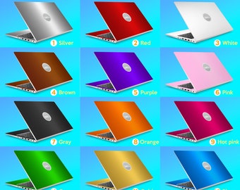 Dell Accessories Skins Laptop Decal Solid Color Personalization Gifts Unique Design for Xps Latitude Inspiron Alienware Precison