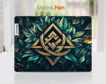 Laptop Skin Lenovo Accessories Customizable Personalized Unique Totem Art Design for Legion Yoga Thinkpad Thinkbook Ideapad Series