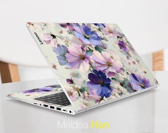 IP Slim 3 Chrome 14M868 Skin Birthday Gift Customizable Oil Painting Flower Design  Gift for Slim Legion Yoga Ideapad Thinkbook Thinkpad