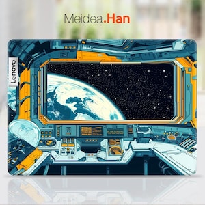 Lenovo Laptop Skin Top Protect Custom Sticker Space Capsule Art Design Gift for Her for Lenovo Slim Legion Ideapad Yoga Thinkbook Thinkpad