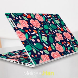 Lenovo Laptop Skins IdeaPad 1 15 Personalized Customizable Marble Vinyl Gifts For Her For Lenovo Slim Legion Ideapad Yoga Thinkbook Thinkpad