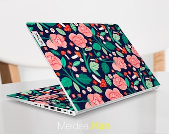Lenovo Laptop Skins IdeaPad 1 15 Personalized Customizable Marble Vinyl Gifts For Her For Lenovo Slim Legion Ideapad Yoga Thinkbook Thinkpad