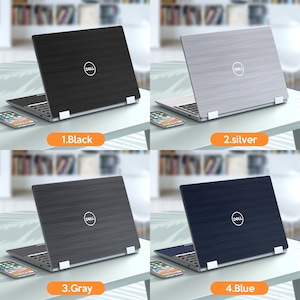 Computer Schutz Dell Dell Laptop Aufkleber gebürstet Solid Color personalisierte Geschenk Einzigartiges Design für Xps Latitude Inspiron Alienware Precison