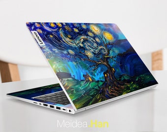 Lenovo 156 Skin Decal Personalized Gift Abstract Art Design Unique Vinyl Sticker for Lenovo Slim Legion Ideapad Yoga Thinkbook Thinkpad