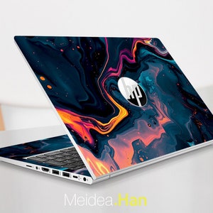 HP Laptop Skin Elitebook Personalized Customizable Romantic Sea Vinyl ...