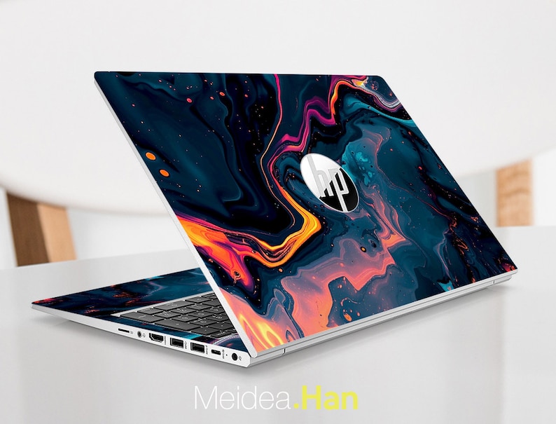 HP Laptop Skin Elitebook Personalized Customizable Romantic Sea Vinyl ...