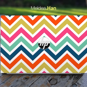 Hp Laptop Skin Hp Elitebook 840 G6 Skin Personalized Customizable Chevron Vinyl for Spectre Envy Pavilion Victus Omen Elite Probook