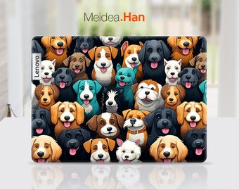 Laptop Skins Lenovo Vinyl Decals Personalised Design Customizable Cartoon Pattern For Legion Yoga Slim Thinkpad Thinkbook Ideapad Series