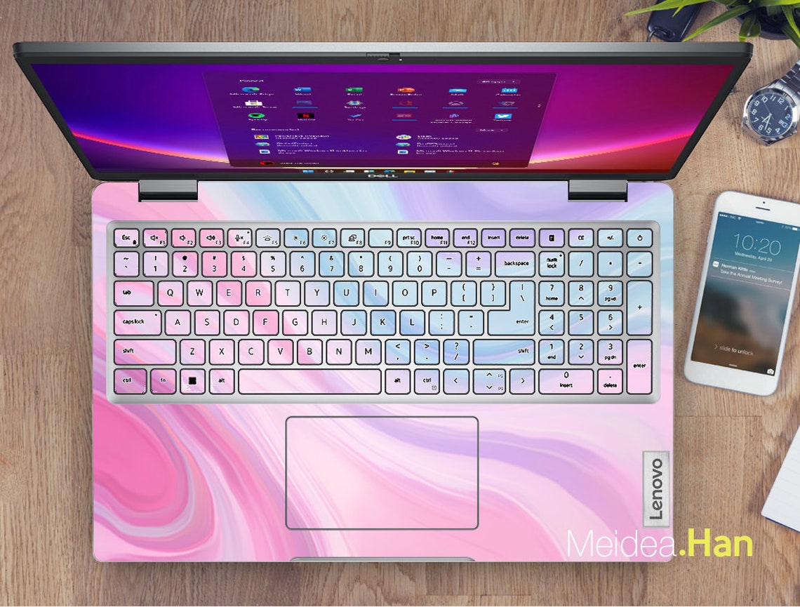 Lenovo Vinyl Decals Personalization Laptop Accessories Customizable ...