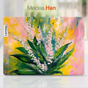 Lenovo Laptop Skin Yoga 7 2-in-1 Custom Decal Oil Painting Art Design Gift for Women for Lenovo Slim Legion Ideapad Yoga Thinkbook Thinkpad