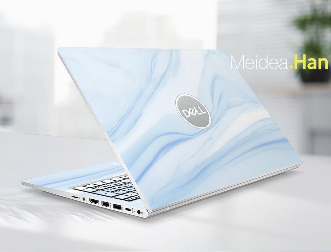 Custom Laptop Skins Dell Inspiron Accessories Personalization Blue