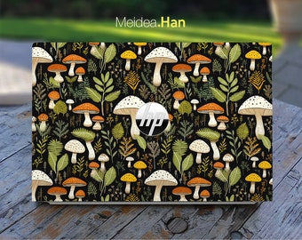Custom Laptop Skins Hp Envy Cute Decals Personalised Art Design Plants Pattern Style For Spectre Envy Pavilion Victus Omen Elite Probook