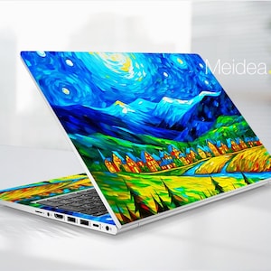 Laptop Skin Protect Dell Precison Vinyl Decals Customizable Personalised Night Sky Art Design For Xps Latitude Inspiron Alienware Precison