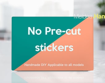 No Pre-Cut Stickers Laptop Skin Personalized Decal Customized According To Pictures Suitable for Dell Macbook HP Lenovo Samsung Acer Asus