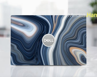 Dell Laptop Skin Xps 15 9520 Personalized Customizable Black Marble Abstract Vinyl  For Xps Latitude Inspiron Vostro Alienware Precision