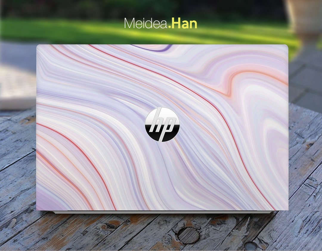 hp-laptop-skins-14-inch-personalized-customizable-marble-curve-vinyl