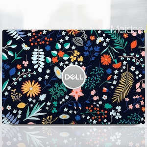 Skin pour ordinateur portable Dell Latitude 5520, cadeaux personnalisés en vinyle marbré personnalisables pour elle pour XPS Latitude Inspiron Vostro Alienware Precision