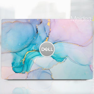 Customized Laptop Skin, Dell Xps 9520,Personalized Handmade Gift Artistic Colors Pattern Vinyl for Xps Latitude Inspiron Vostro Precision