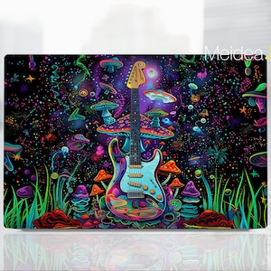 Dell Laptop Skin Customizable Magical Electric Guitar Design Vinyl Sticker Gift For Her For Women For Xps Latitude Inspiron Vostro Precision
