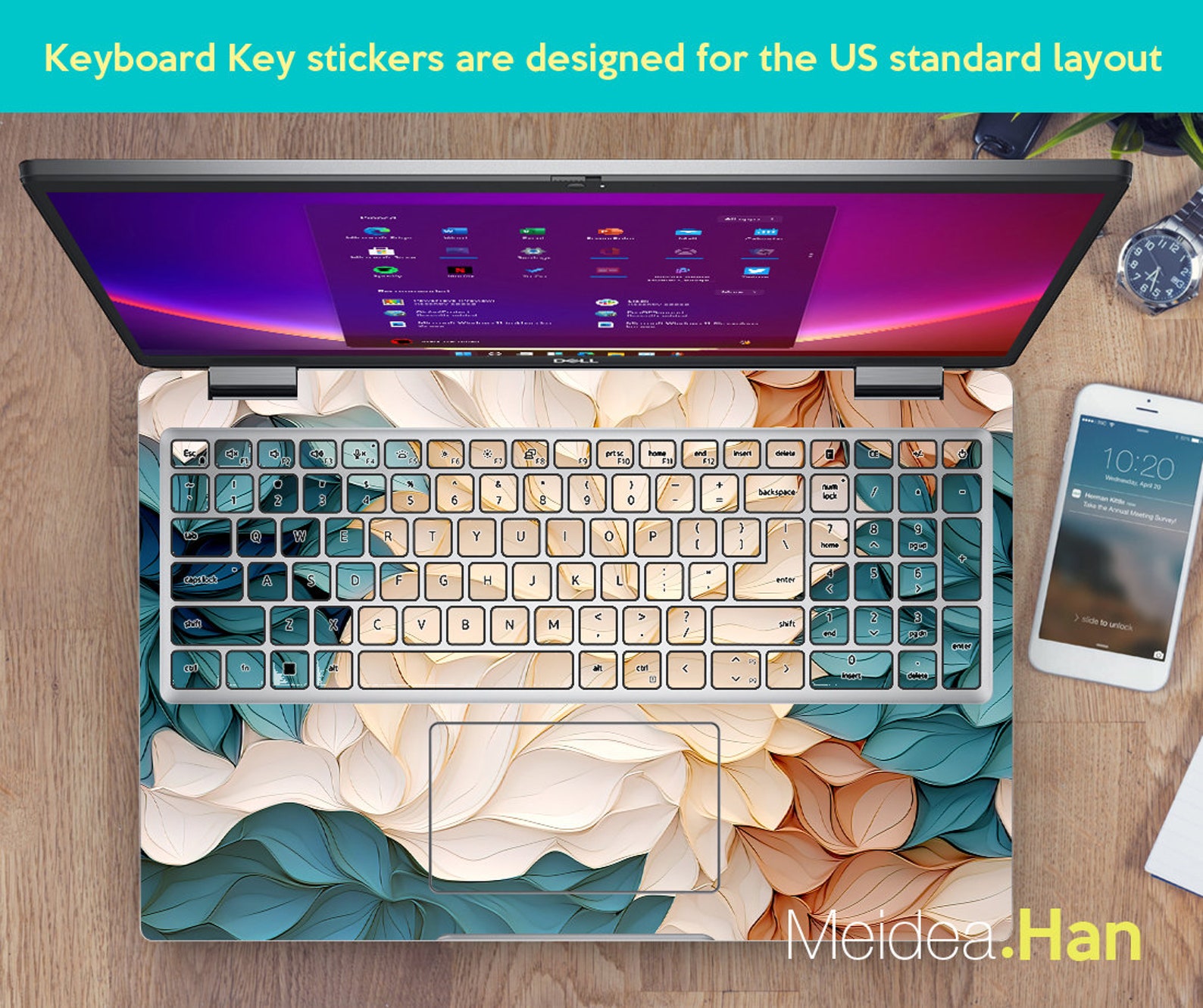 Laptop Skins Dell Latitude 15 Inch Vinyl Decal Personalized ...