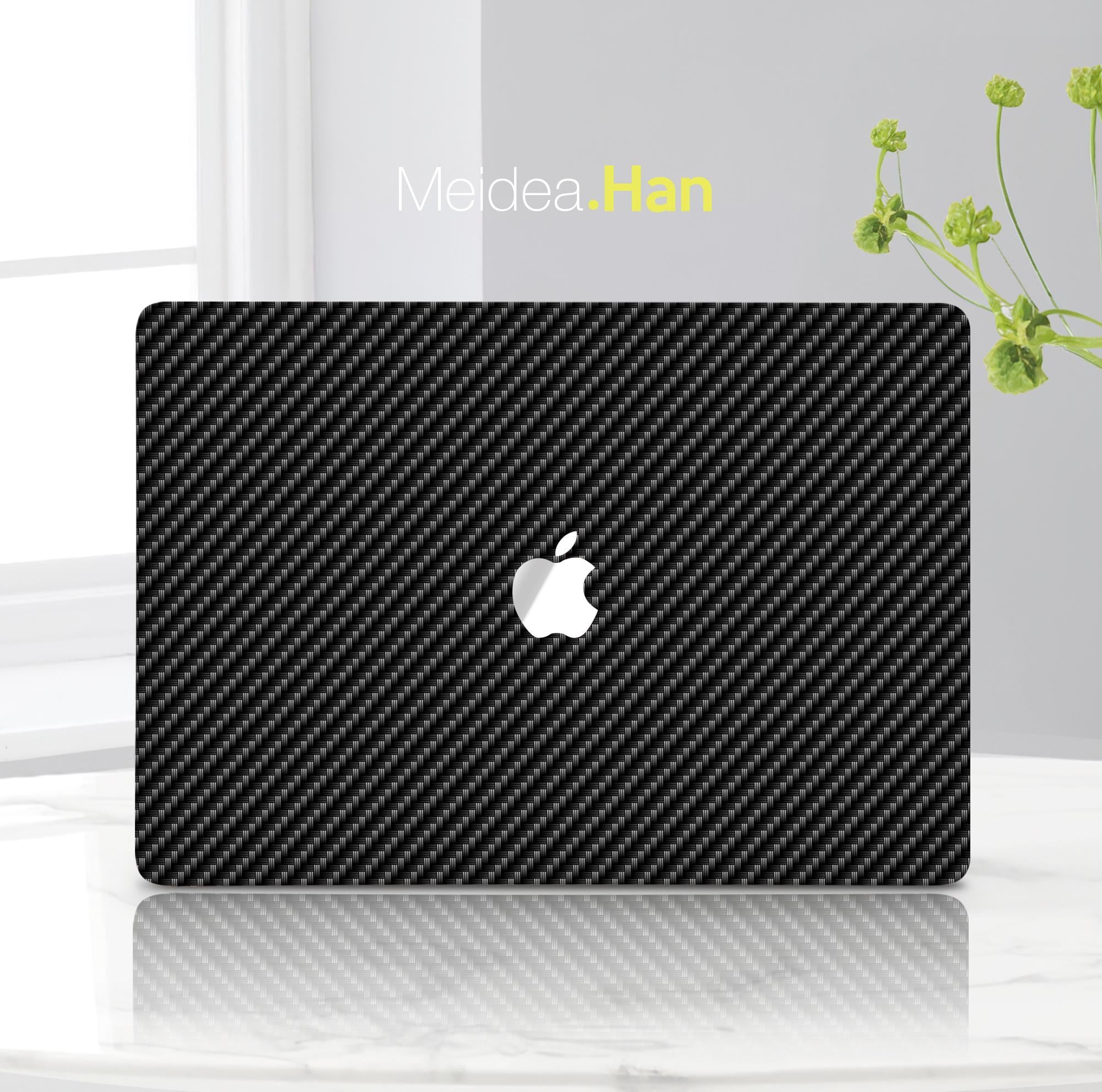 Carbon Fiber Macbook Air 2017 Skin MacBook Air (2022/2024) BLACK