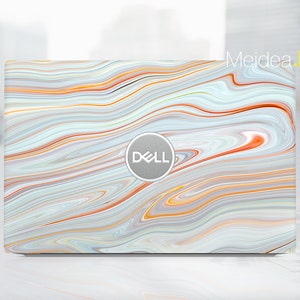 Dell Xps Skin 15 9510 Personalized Customizable White  Marble  Abstract Gift For Women For Xps Latitude Inspiron Vostro Alienware Precision