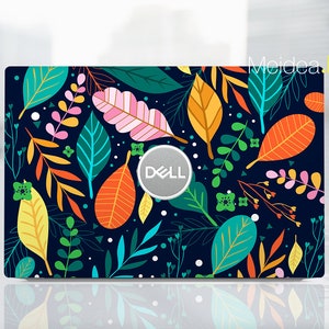 Skórki na laptopa Dell Inspiron 16 Spersonalizowane, dostosowywane, rośliny, obrazy, winyl, prezent dla kobiet, dla XPS Latitude Inspiron Vostro Precision