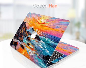 かわいいMacBookステッカー MacBook Air m1スキン MacBook Retina 