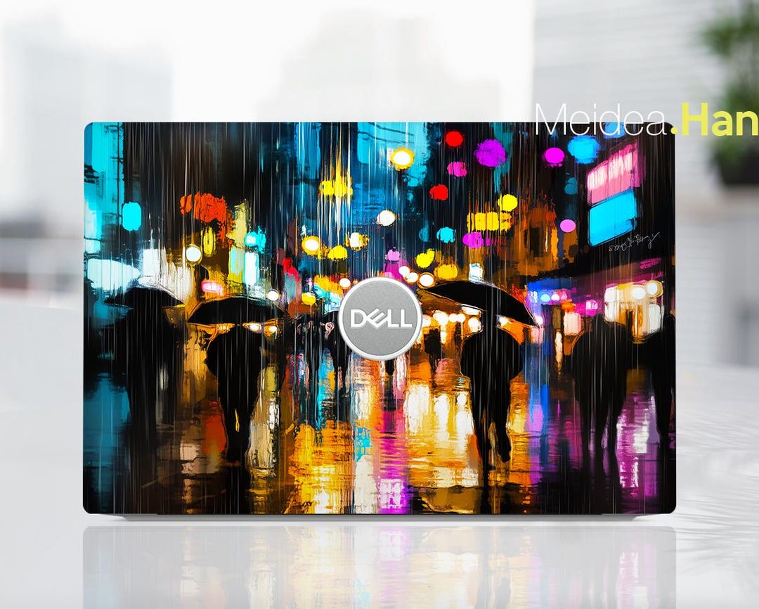 Dell Laptop Skin 17 Inch Vinyl Decal Unique Gifts Custom Sticker ...