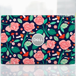 Skin pour ordinateur portable Dell Latitude 5430 personnalisable, cadeaux en vinyle marbré personnalisables pour elle, pour XPs Latitude Inspiron Vostro Alienware Precision