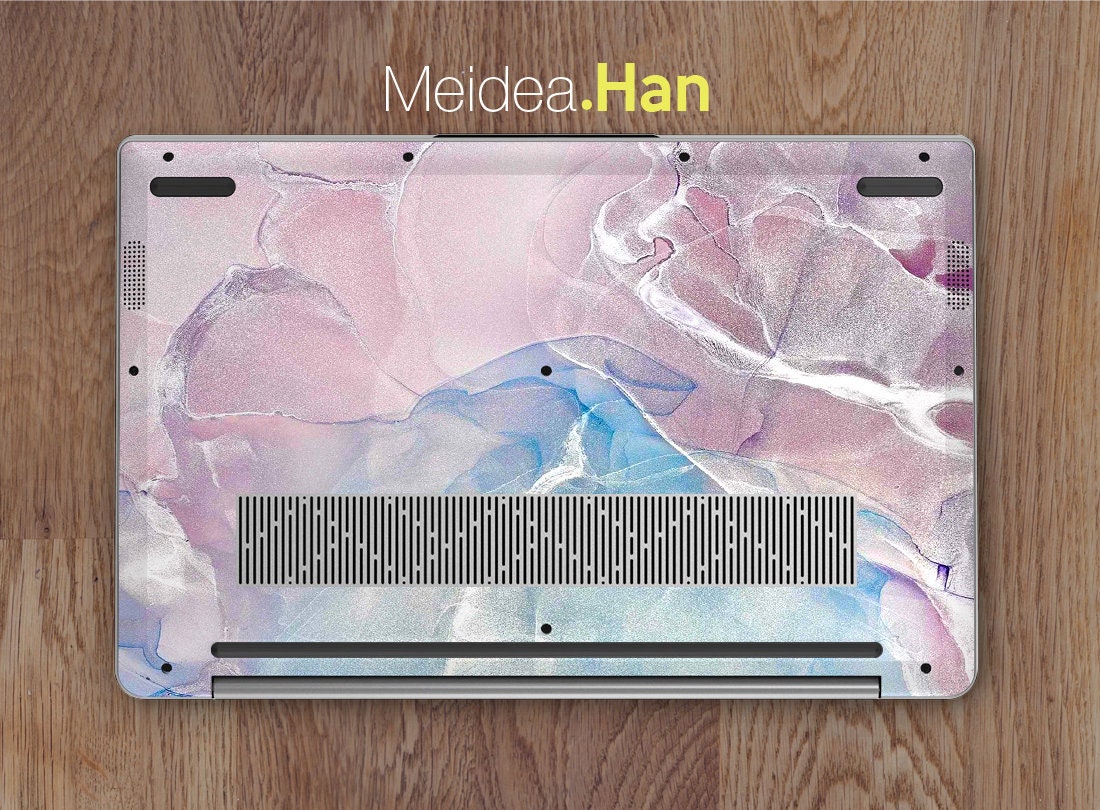 Lenovo Thinkpad Cover Skin Decals Personalized Gift Colorful Marble ...