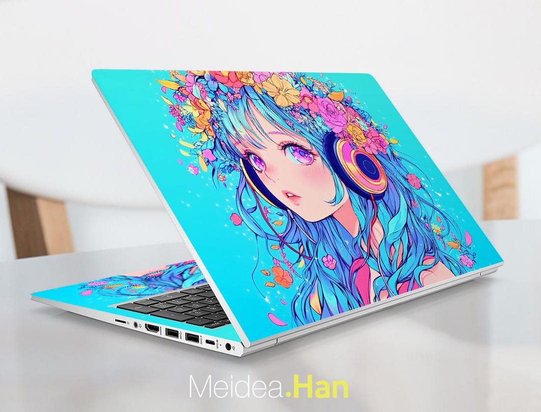 Laptop Design Handmade HP Laptop 14-dq0 Custom Laptop Accessories Unique Gift Custom Decal ...