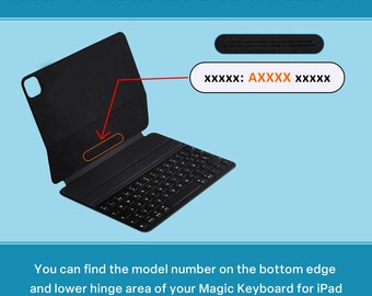 IPad 10 Magic Folio Keyboard A2695 Sticker Fiber Yellow Design