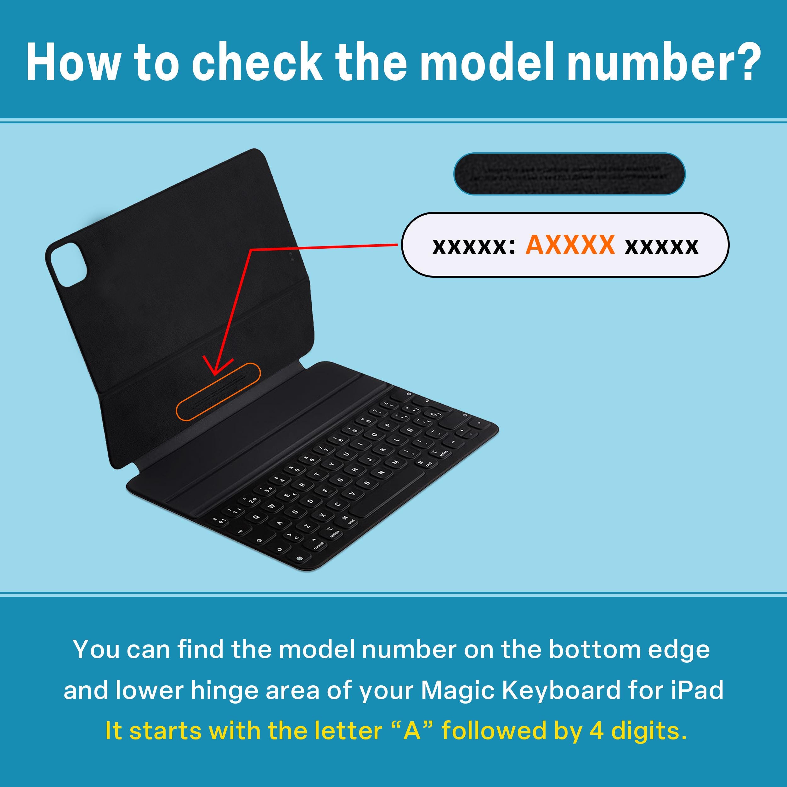 IPad 10 Magic Folio Keyboard A2695 Sticker Fiber Yellow