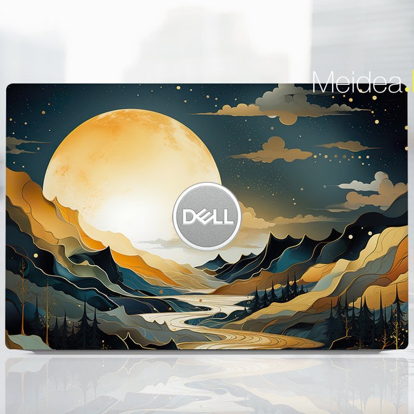 Custom Laptop Skins Dell Accessories Vinyl Decals  Personalization Gift Pattern Painting Art For Xps Latitude Inspiron Alienware Precison