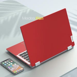 Matte Skin Laptop Accessories Lenovo Solid Colors Sticker Yoga Vinyl Aufkleber Personalisiertes Geschenk für Lenovo Legion Thinkpad Thinkbook Notepad