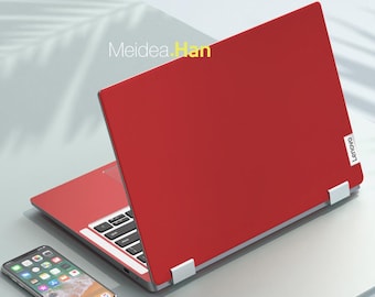 Matte Skin Laptop Accessories Lenovo Solid Colors Sticker Yoga Vinyl Decal Personalized Gift for Lenovo Legion Thinkpad Thinkbook Ideapad