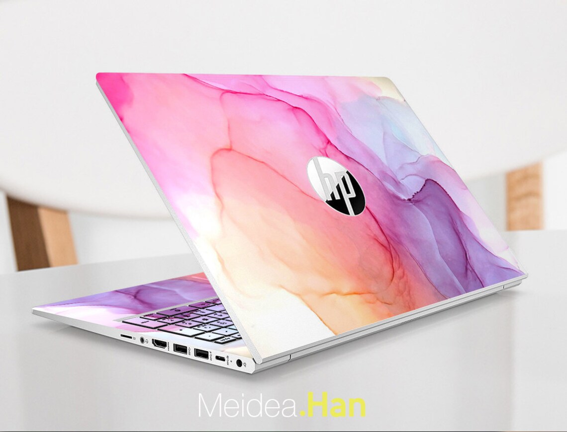 Hp Elitebook 840 G7 Skin, Personalized Customizable Marble Texture ...