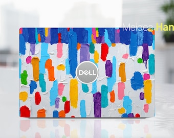 Laptop Skin For Dell Xps 13 Plus  Personalized Customizable Marble Vinyl Gifts For Her For Xps Latitude Inspiron Vostro Alienware Precision