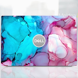 Dell Custom Laptop Skins, Xps 13 Skin,Personalized Customizable Abstract Colorful Painting Vinyl for Xps Latitude Inspiron Vostro Precision