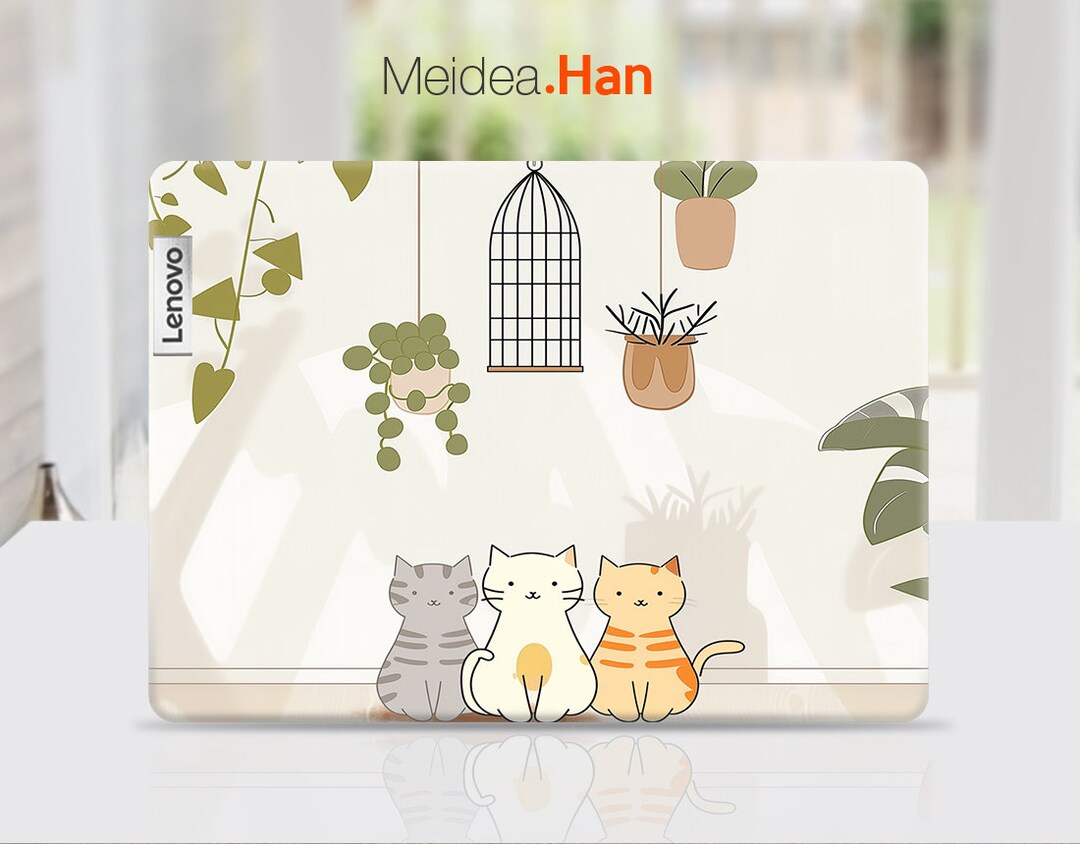 Laptop Skin Lenovo Vinyl Decals Personalization Sticker Customizable ...