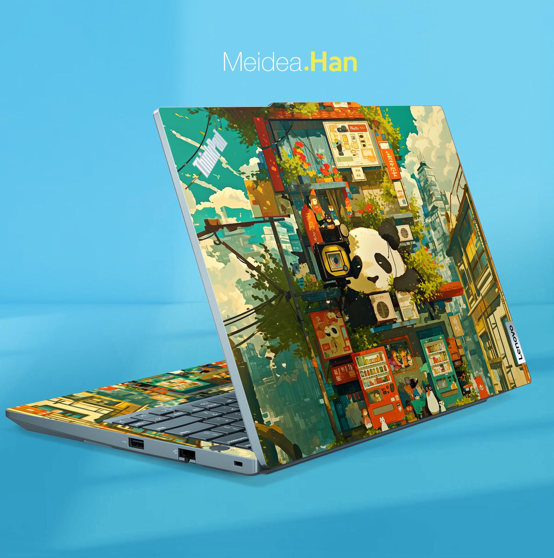 ノートパソコンステッカー Thinkpad P16v Gen 3 保護フィルム 食料品店