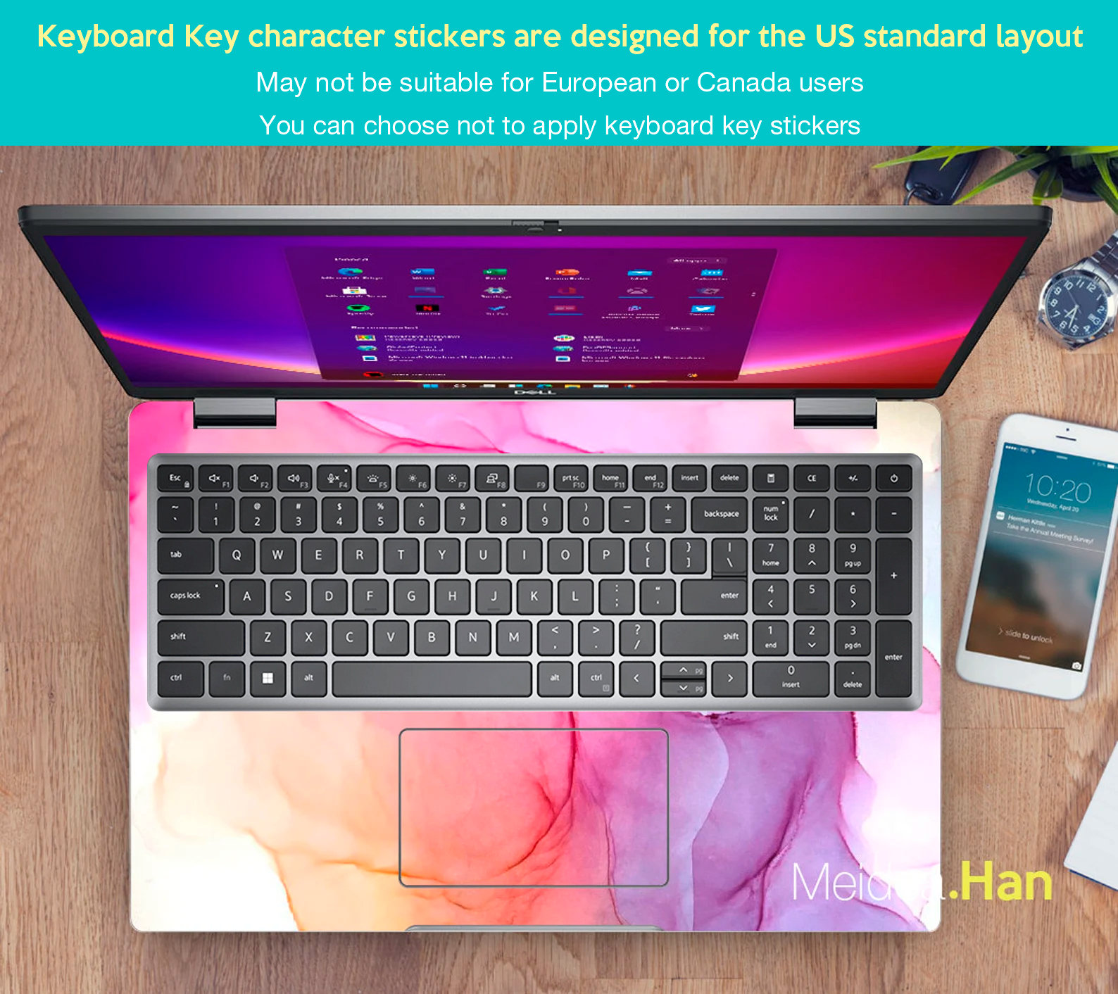 Hp Elitebook 840 G7 Skin, Personalized Customizable Marble Texture ...