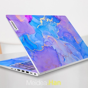 Lenovo Thinkpad Skin Decals Personalized Gift Marble Vinyl Sticker for Lenovo Slim Legion Ideapad Yoga Thinkbook Thinkpad